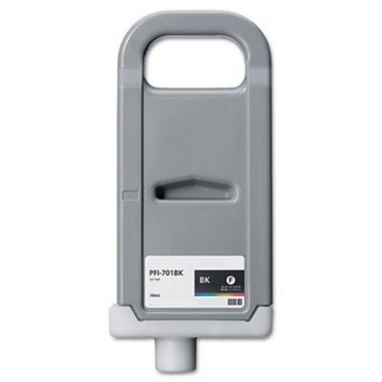 Picture of Remanufactured 0900B001AA (PFI-701Bk) Black Inkjet Cartridge (700 ml)