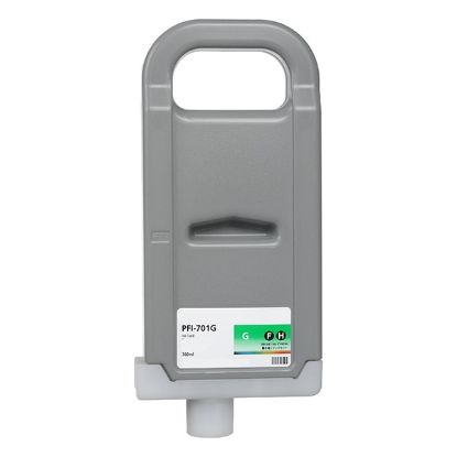 Picture of Remanufactured 0907B001AA (PFI-701G) Green Inkjet Cartridge (700 ml)