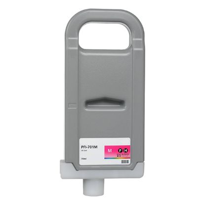 Picture of Remanufactured 0902B001AA (PFI-701M) Magenta Inkjet Cartridge (700 ml)