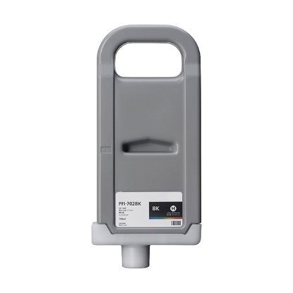 Picture of Remanufactured 2220B001AA (PFI-702Bk) Black Inkjet Cartridge (700 ml)
