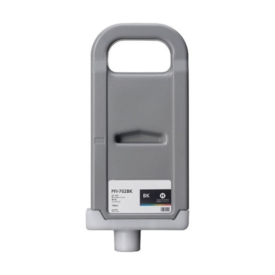 Picture of Remanufactured 2220B001AA (PFI-702Bk) Black Inkjet Cartridge (700 ml)