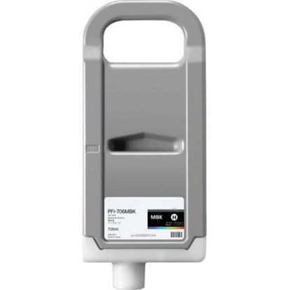 Picture of Remanufactured 6680B001AA (PFI-706MBk) Matte Black Ink Cartridge (700 ml)