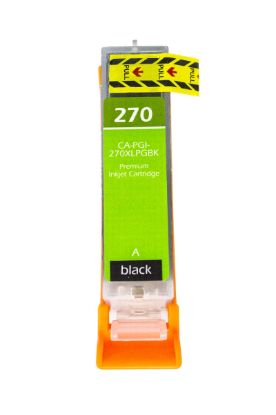 Picture of Remanufactured 0319C001AA (PGI-270XLBK) High Yield Black Ink Cartridge (500 Yield)