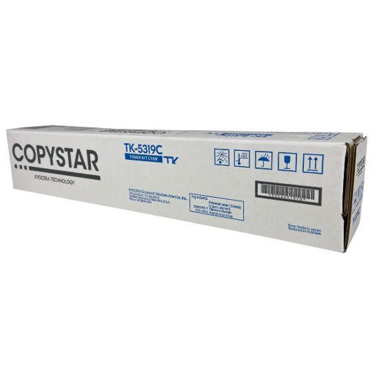 Picture of Kyocera Mita 1T02WHCCS0 (TK-5319C) Cyan Toner Cartridge (18000 Yield)