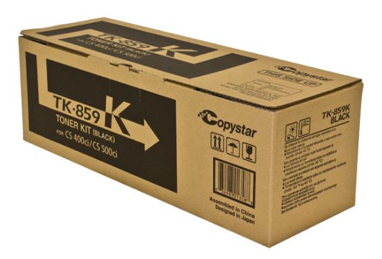 Picture of Kyocera Mita 1T02H70CS0 (TK-859K) Black Toner Cartridge (25000 Yield)