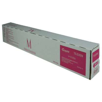Picture of Kyocera Mita 1T02L7BCS0 (TK-8349M) Magenta Toner Cartridge (12000 Yield)