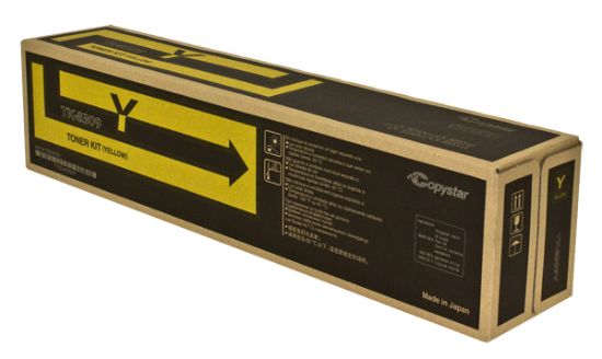 Picture of Kyocera Mita 1T02LKACS0 (TK-8309Y) Yellow Toner Cartridge (15000 Yield)