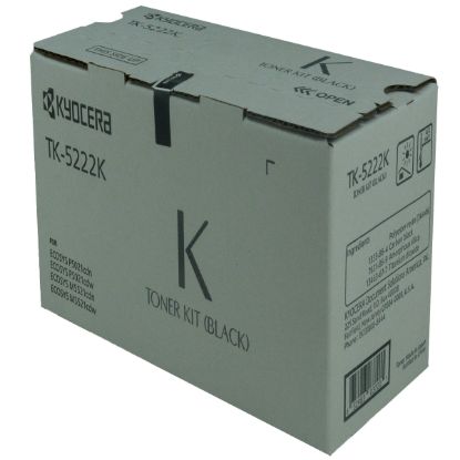 Picture of Kyocera Mita 1T02R90US1 (TK-5222K) Black Toner Cartridge (1200 Yield)