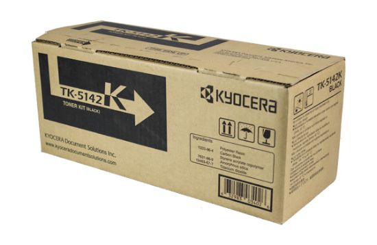 Picture of Kyocera Mita 1T02NR0US0 (TK-5142K) Black Toner Cartridge (7000 Yield)