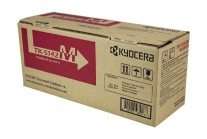 Picture of Kyocera Mita 1T02NRBUS0 (TK-5142M) Magenta Toner Cartridge (5000 Yield)