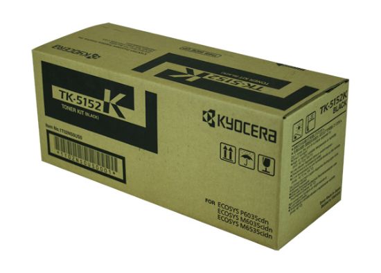 Picture of Kyocera Mita 1T02NS0US0 (TK-5152K) Black Toner Cartridge (12000 Yield)