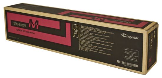 Picture of Kyocera Mita 1T02K9BCS0 (TK-8709M) Magenta Toner Cartridge (30000 Yield)
