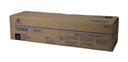 Picture of Konica Minolta A0D7135 (TN-214K) Black Toner Cartridge (24000 Yield)