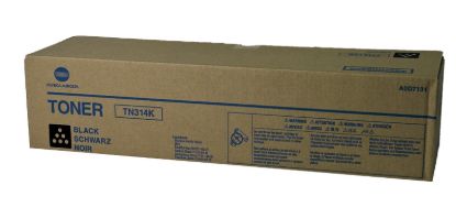 Picture of Konica Minolta A0D7131 (TN-314K) Black Toner Cartridge (26000 Yield)