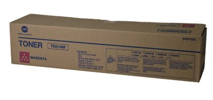 Picture of Konica Minolta A0D7331 (TK-314M) Magenta Toner Cartridge (20000 Yield)