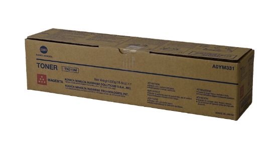 Picture of Konica Minolta A0YM331 (TN-510M) Magenta Toner (20000 Yield)