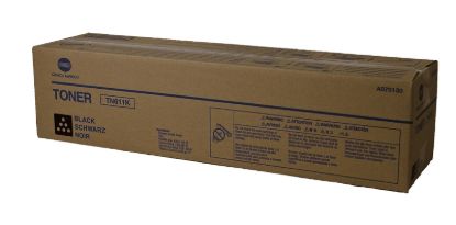 Picture of Konica Minolta A070130 (TN-611K) Black Toner Cartridge (45000 Yield)
