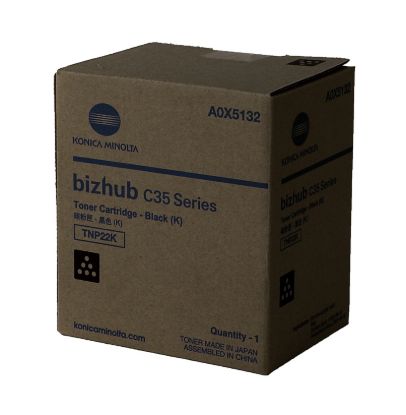 Picture of Konica Minolta A0X5132 Black Toner Cartridge (5200 Yield)
