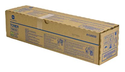 Picture of Konica Minolta A1U9233 (TN-616Y) Yellow Toner Cartridge (31000 Yield)
