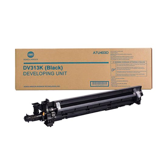 Picture of Konica Minolta A7U403D (DV-313K) Black Developer (600000 Yield)