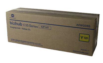 Picture of Konica Minolta A0WG08G Yellow Drum Unit (30000 Yield)