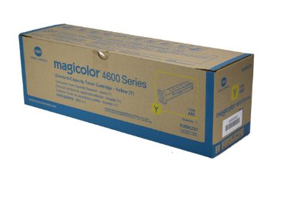 Picture of Konica Minolta A0DK231 Yellow Toner Cartridge (4000 Yield)