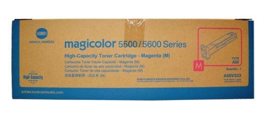 Picture of Konica Minolta A06V333 Magenta Toner Cartridge (12000 Yield)