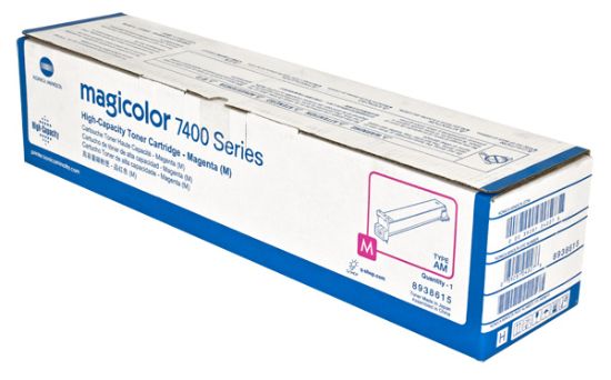 Picture of Konica Minolta 8938-615 Magenta Toner Cartridge (12000 Yield)