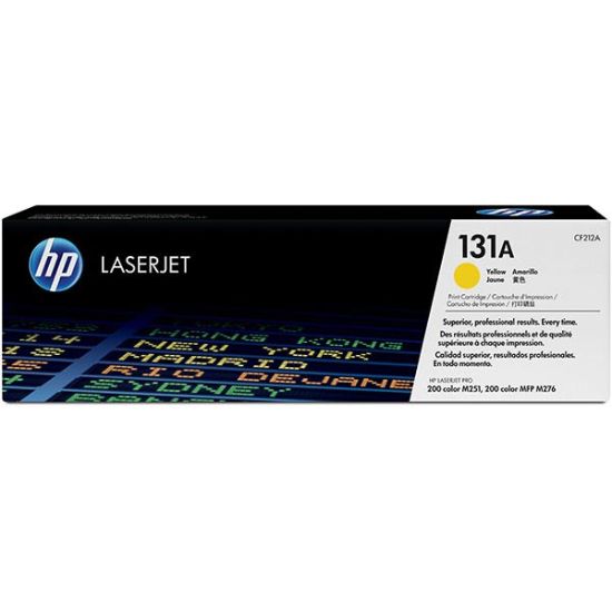 Picture of HP CF212A (HP 131A) Yellow Toner Cartridge (1800 Yield)