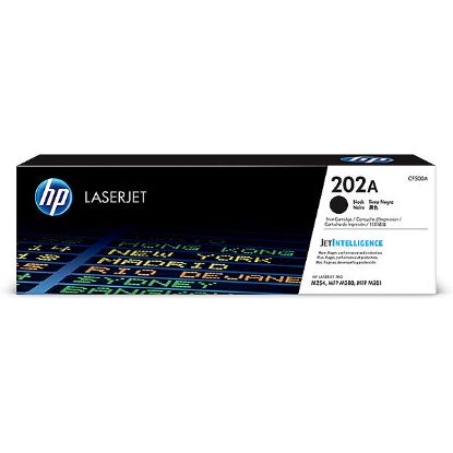 Picture of HP CF500A (HP 202A) Black Toner Cartridge (1400 Yield)