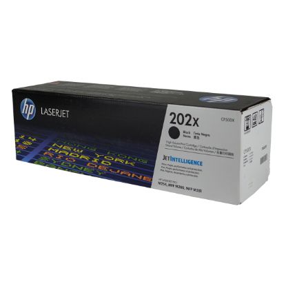 Picture of HP CF500X (HP 202X) High Yield Black Toner Cartridge (3200 Yield)
