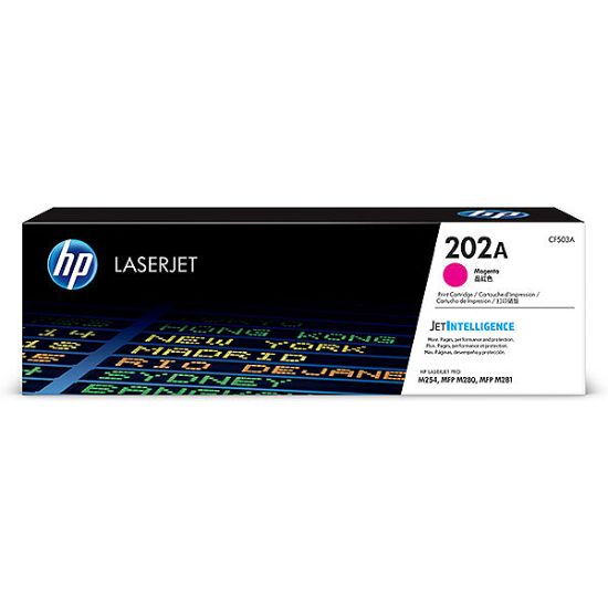 Picture of HP CF503A (HP 202A) Magenta Toner Cartridge (1300 Yield)