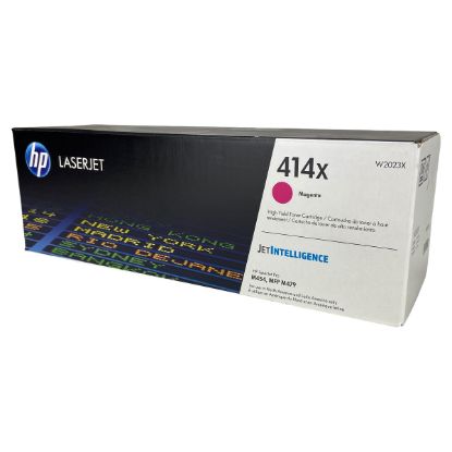 Picture of HP W2023X (HP 414X) High Yield Magenta Toner Cartridge (6000 Yield)