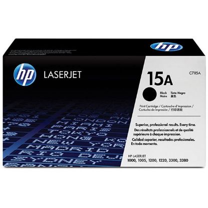 Picture of HP C7115A (HP 15A) High Yield Black Toner Cartridge (2500 Yield)