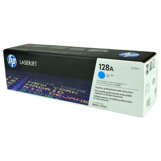 Picture of HP CE321A (HP 128A) Cyan Ink Cartridge (1300 Yield)