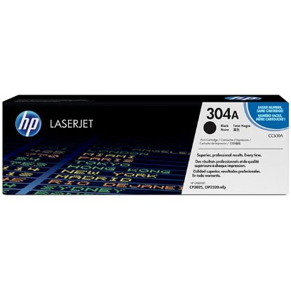 Picture of HP CC530A (HP 304A) Black Toner Cartridge (3500 Yield)