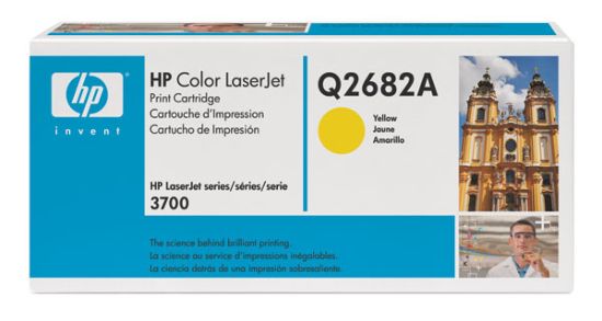 Picture of HP Q2682A (HP 311A) Yellow Toner Cartridge (6000 Yield)