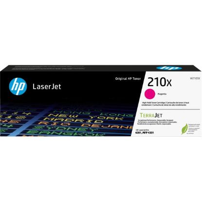 Picture of HP W2103X (HP 210X) High Yield Magenta Toner Cartridge (5,500 Yield)