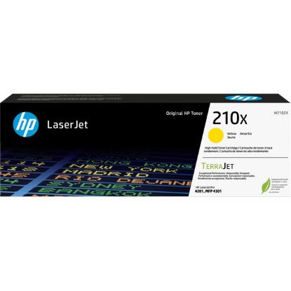 Picture of HP W2102X (HP 210X) High Yield Yellow Toner Cartridge (5,500 Yield)
