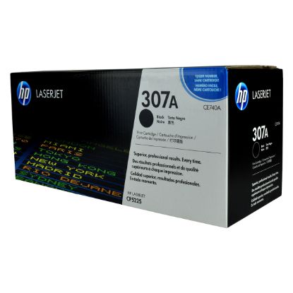Picture of HP CE740A (HP 307A) Black Toner Cartridge (7000 Yield)