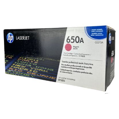 Picture of HP CE273A (HP 650A) Magenta Toner Cartridge (15000 Yield)