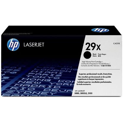 Picture of HP C4129X (HP 29X) High Yield Black Toner Cartridge (10000 Yield)