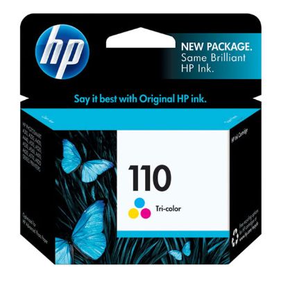 Picture of HP CB304AN (HP 110) Tri-Color Ink Cartridge (55 Yield)