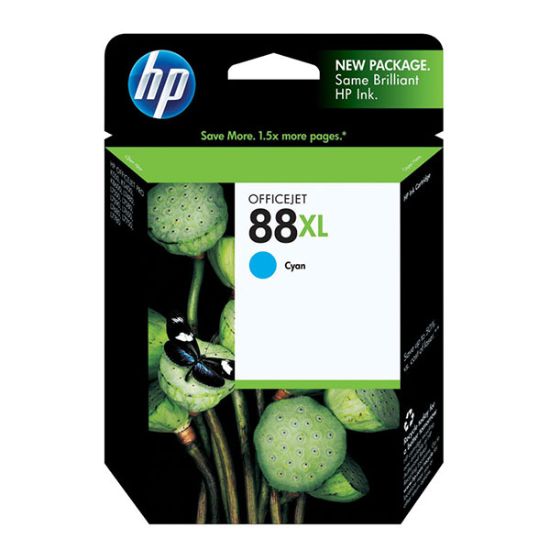 Picture of HP C9391AN (HP 88XL) High Yield Cyan Ink Cartridge (1700 Yield)