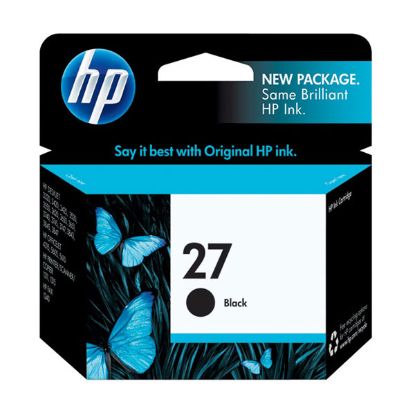 Picture of HP C8727AN (HP 27) Black Ink Cartridge (280 Yield)