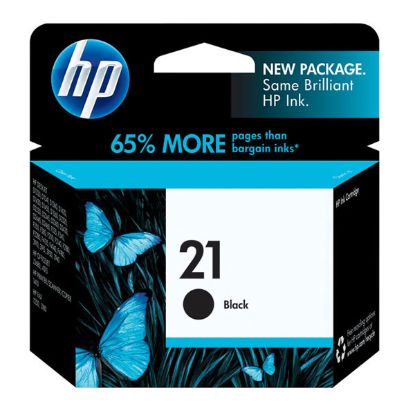 Picture of HP C9351AN (HP 21) Black Ink Cartridge (190 Yield)