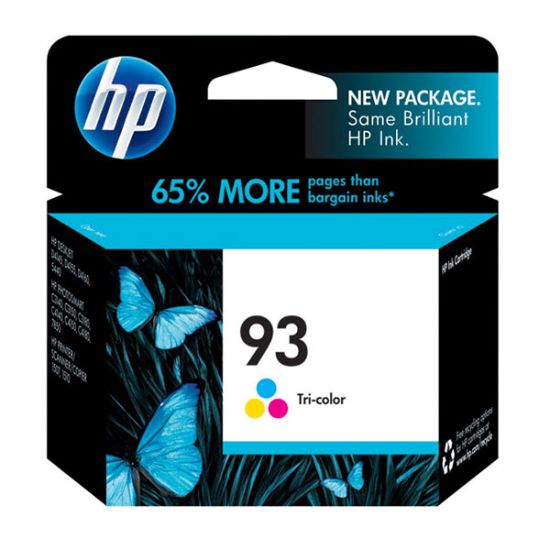 Picture of HP C9361WN (HP 93) Tri-Color Ink Cartridge (200 Yield)