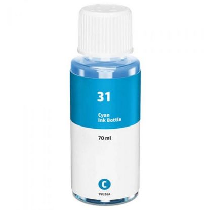 Picture of HP 1VU26AN (HP 31) Cyan Ink Bottle (8000 Yield)