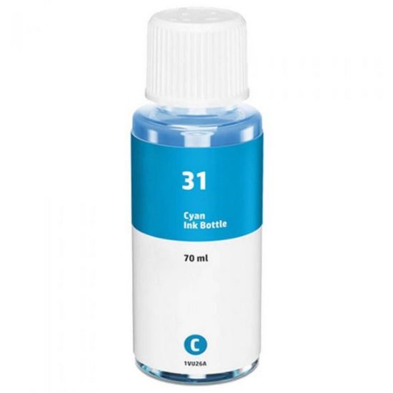 Picture of HP 1VU26AN (HP 31) Cyan Ink Bottle (8000 Yield)