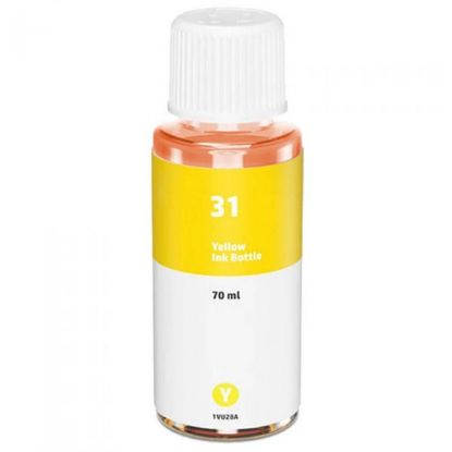 Picture of HP 1VU28AN (HP 31) Yellow Ink Bottle (8000 Yield)